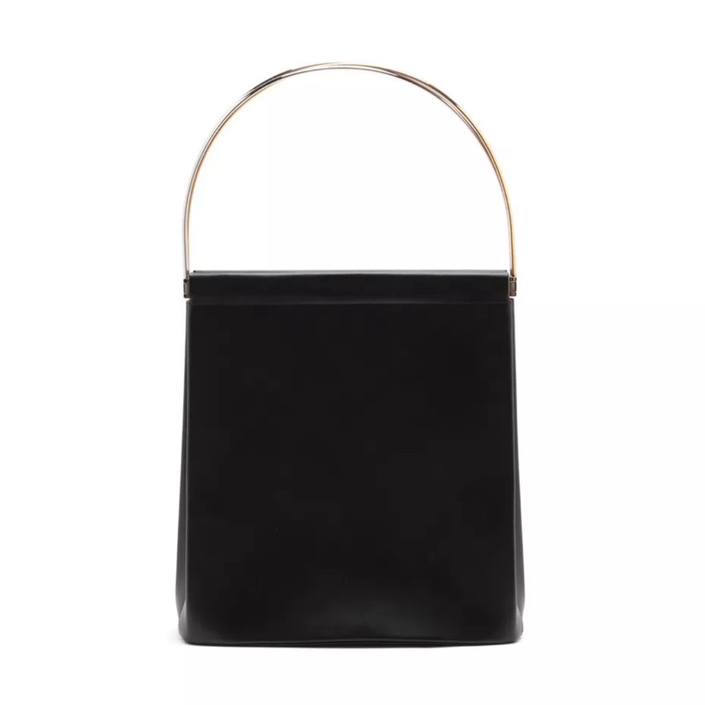 Cartier Trinity Leather Shoulder Bag Black